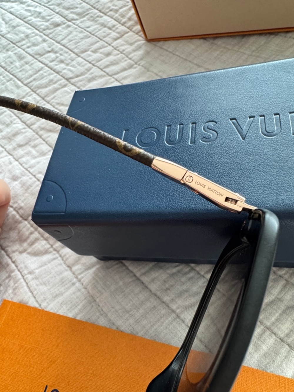 Louis Vuitton Charlotte Sunglasses (Black Cat Eye Monogram Arms) - Picture 7 of 14